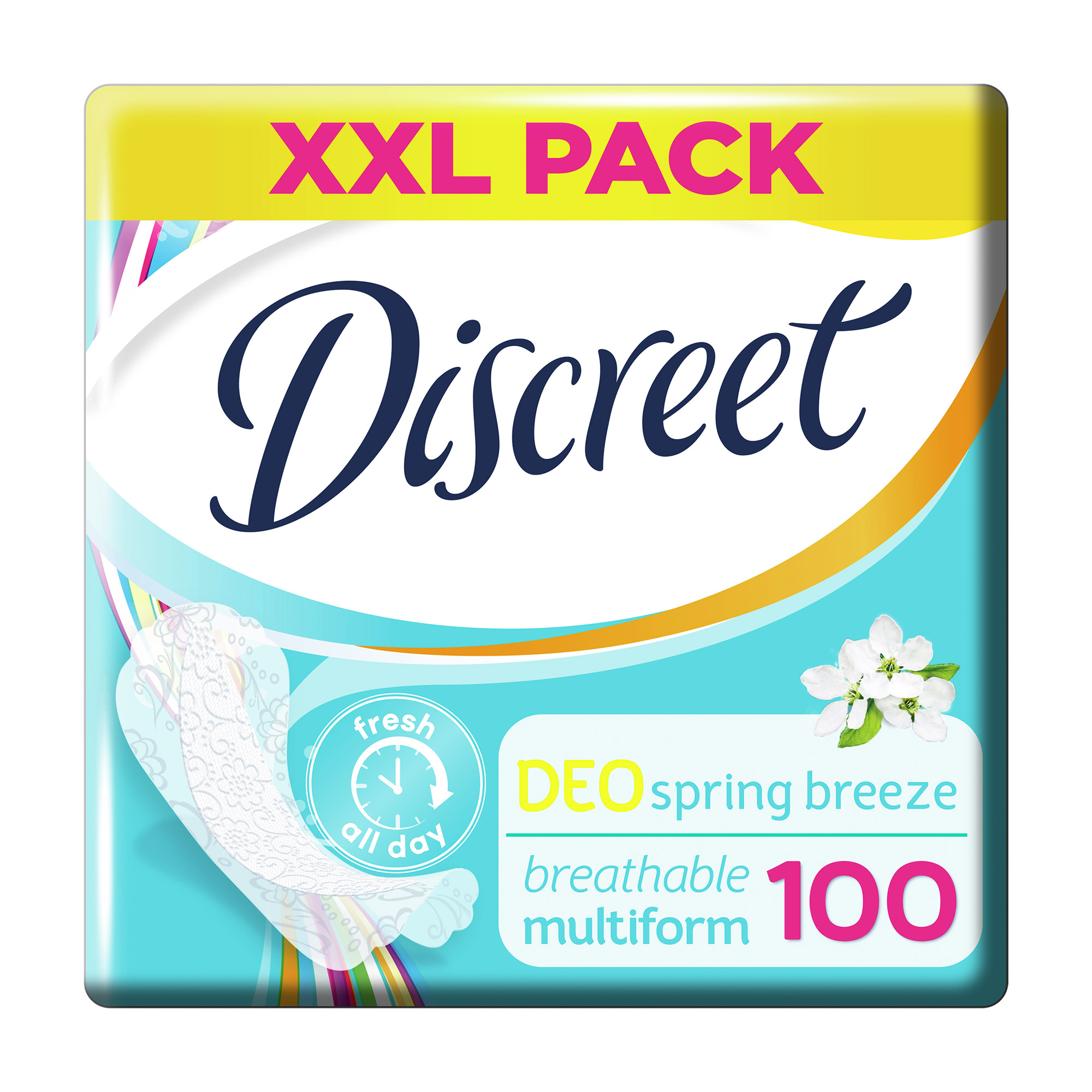 Щоденні прокладки Discreet Deo Spring Breeze, 100 шт